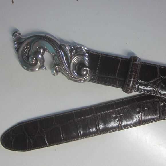 Brighton Womens Size M Leather Belt 1.25\